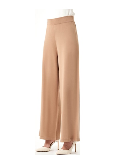 Mizalle Bsc Rayon Triko Camel Pantolon Camel