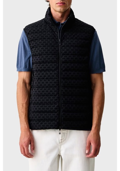 Armani Exchange Logolu Regular Fit Dik Yaka Fermuarlı Yelek Erkek Yelek Xm003511 Af19870 Ub101 Lacivert Armani Exchange Logolu Regular Fit Dik Yaka Fermuarlı Yelek Erkek Yelek Xm003511 Af19870 Ub101 Lacivert