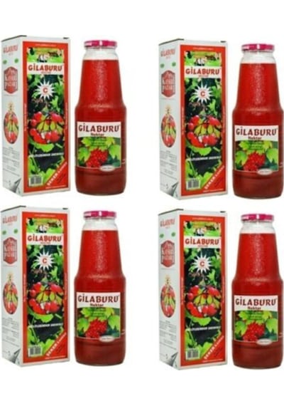 Gilaburu Suyu 1lt X 4 Adet