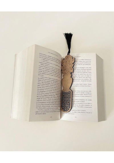 Saksıda Çiçek Kitap Ayracı