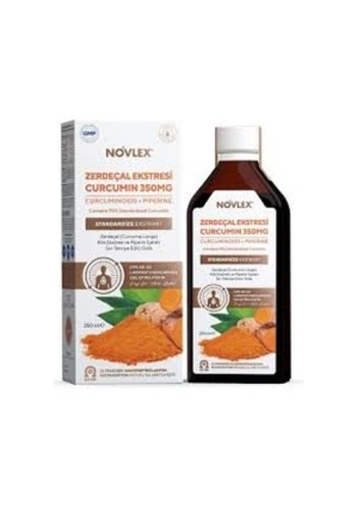 Novlex Zerdeçal Ekstresi Ve Piperin 250 Ml