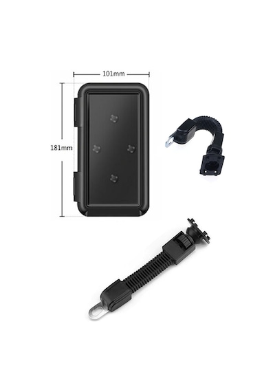 Powertec Motosiklet Telefon Tutucu Bisiklet Telefon Tutucu Su Geçirmez Suporte