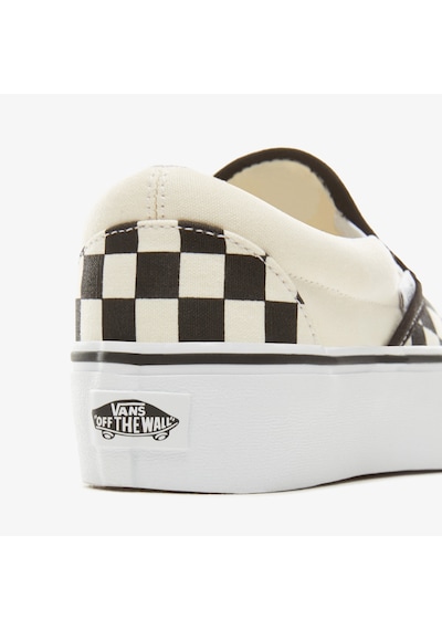 Vans Classic Slip-on Platform Kadın Bej Sneaker - Vn00018ebww1 Bej