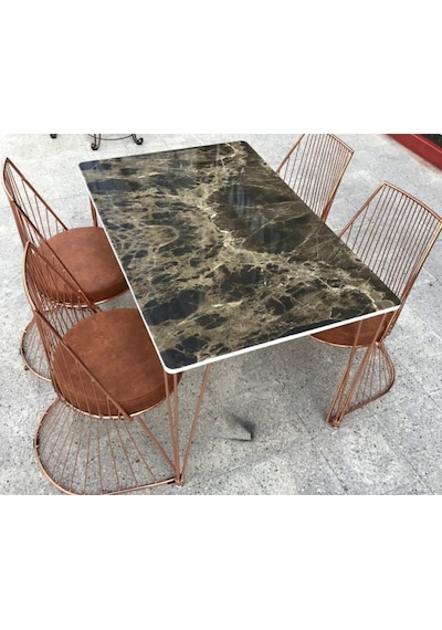 Bengimobilya Masa Tel Sandalye Model Takımı Metal Transmisyon Çelik Nikelaj Ay (526419950) Bengimobilya Masa Tel Sandalye Model Takımı Metal Transmisyon Çelik Nikelaj Ay (526419950)