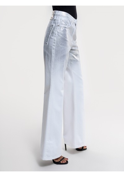 LOFT Flare Slim Fit Kadın Pantolon Lf2036555 Q1.v1 Denim
