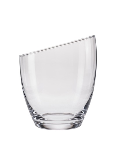 Pasabahce Oblique Vazo 20 Cm Şeffaf
