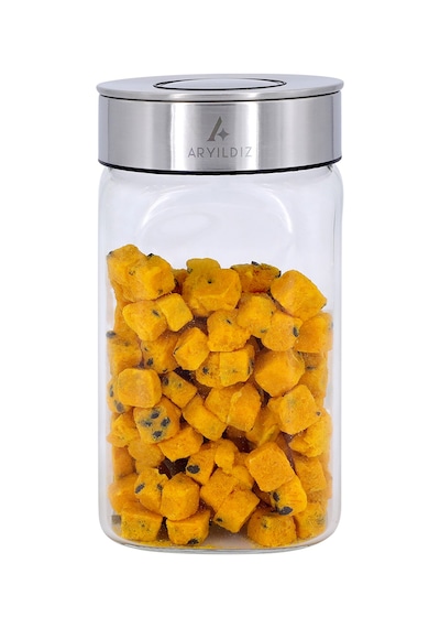 Aryıldız Timeless Square L Saklama Kabı 1000 ML Şeffaf