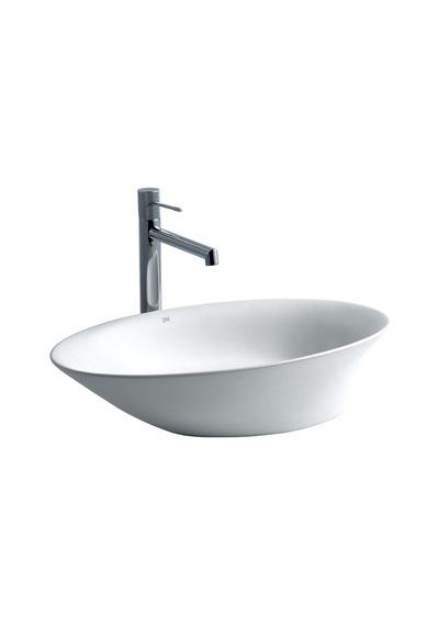 Eh-4610mb Tezgah Üstü Porselen Lavabo Gri