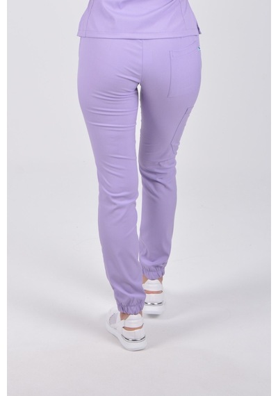 Lila Likralı Jogger Pantolon Lila Lila