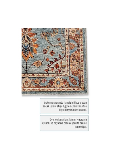 Dekoratif Halı Kaymaz Taban Leke Tutmaz Yıkanabilir Kilim Özel Ölçü Salon Halısı 3030
