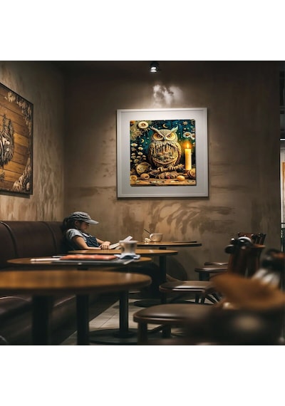 20849 Puzzle 1000 The Silent Town Watched By The Owl