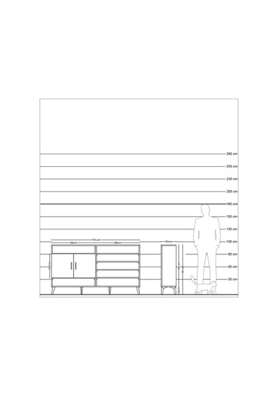 Arges Konsol 7 Raflı 2 Kapaklı 176x30x99 Antrasit-çam Atlas Çam/atlas Çam - Antrasıt Arges Konsol 7 Raflı 2 Kapaklı 176x30x99 Antrasit-çam Atlas Çam/atlas Çam - Antrasıt