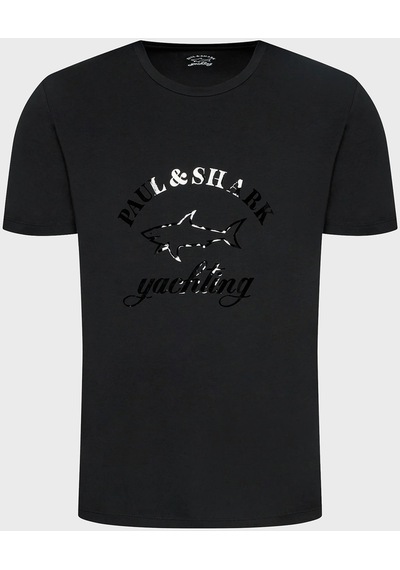 Paul & Shark Erkek T Shirt 22411075 011 Siyah