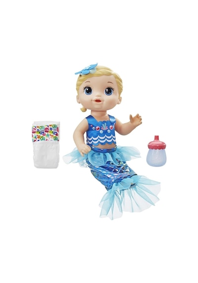 Baby Alıve Deniz Kızı Bebeğim - Sarışın E3693