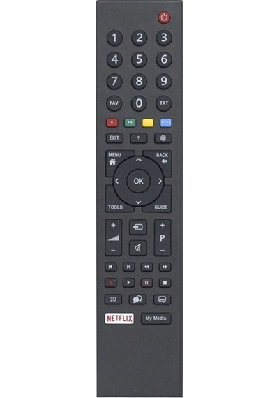 Tinko Kl Arçelik Uyumlu-Beko Netflix Tuşlu Lcd-Led Tv  Kumanda