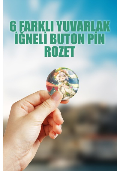 Nahida Lesser Lord Kusanali Buer Genshin İmpact Çanta Süsü Rozet İğneli Buton Rozet Seti 6 Adet Çok Renkli