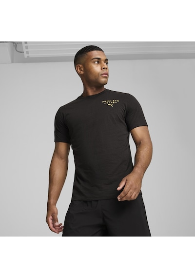 Puma Men S Run Club Tee Erkek T-shirt-siyah