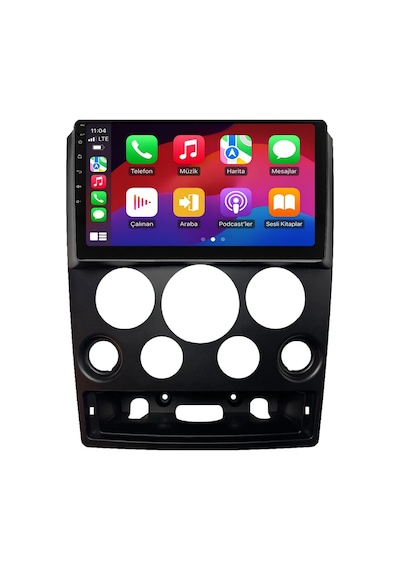 Ford Tourneo Connect Android Multimedya 2002-2009 Carplay Android Auto Navigasyon 4gb Ram 32gb 9"