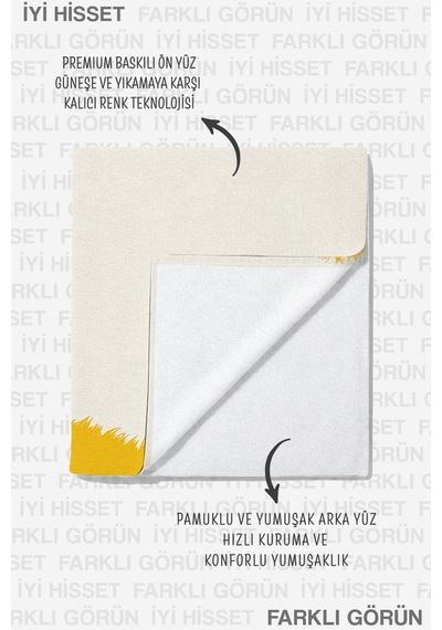 Zürafa Figürlü Safari Çocuk Plaj Havlusu - Sarı Beyaz Modern Hayvan Temalı Hızlı Kuruyan Plaj Örtüsü Yumuşak Melisa Zürafa Figürlü Safari Çocuk Plaj Havlusu - Sarı Beyaz Modern Hayvan Temalı Hızlı Kuruyan Plaj Örtüsü Yumuşak Melisa