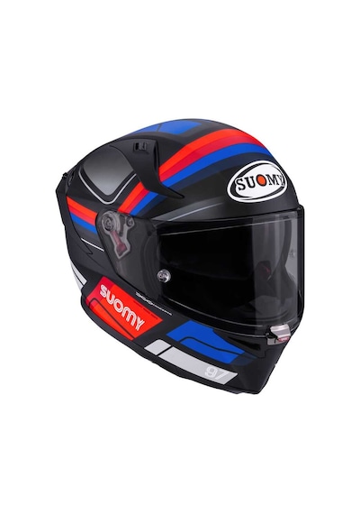 Suomy Speedstar 2 Kask Vantage Mat Siyah Mavi Diğer