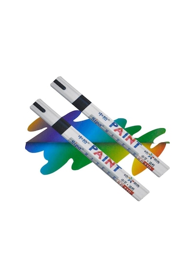 Oto Çizik  Rötuş Boya Marker Kalemi Siyah 2 Li Set (301332160)
