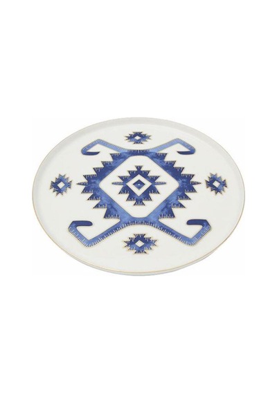 Porland Arabesque Desen5 Düz Tabak 18 Cm 04alm005991 Çok Renkli