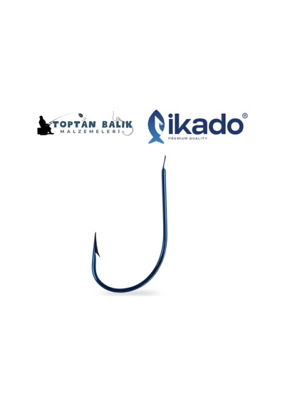 İkado 496 Serisi Profesyonel Çipura İğnesi - Black Nickel - V1