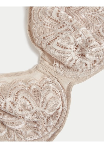 Marks & Spencer Amelia Natural Lift Full Cup Balenli Sütyen Bej