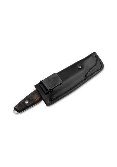 Böker Germany Daily Knives Ak1 Droppoint Magnacut Curly Birch Bıçak Çok Renkli