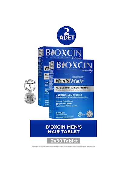 Bioxcin Men's Hair 30 Tablet 2 Adet