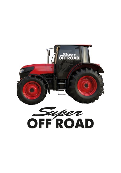 Super Off Road Sticker, Oto Sticker, Pick Up Sticker 20x6 Cm