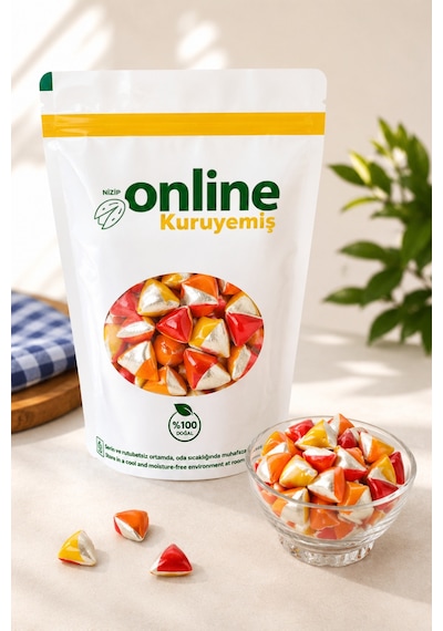 Akide Şekeri Allı Güllü - 500 Gr