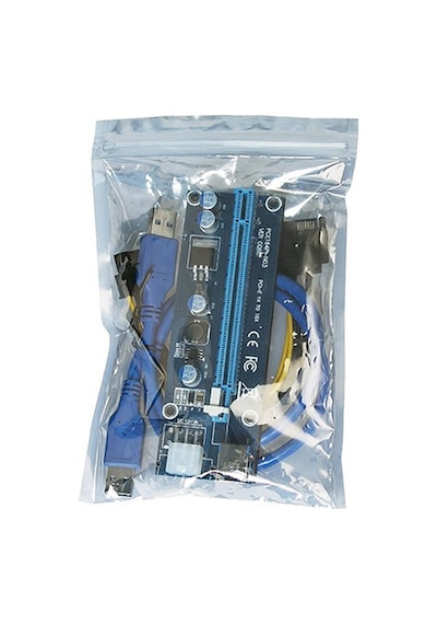 S-Lınk Pcı-E 1X To 16X Sata 6Pin Bıtcoın Riser Ekran Kartı Yüksel