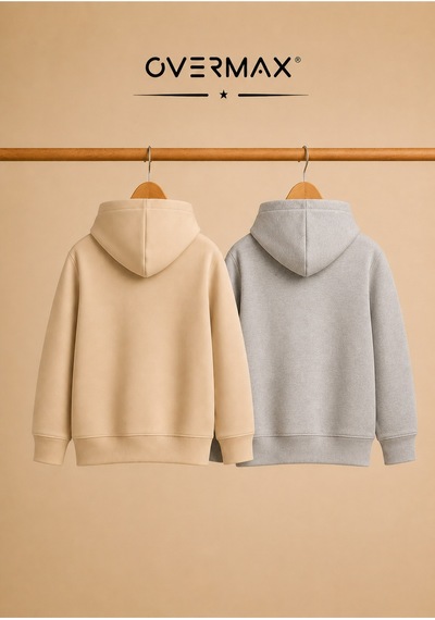 Overmax Çocuk 2 Li Sweatshirt Takımı 3-12 Yaş Gri-bej - 917353073 Gri-bej