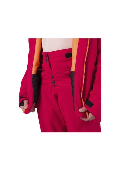 Rossıgnol Rossignol Jr Strawpile Unisex Çocuk Kırmızı Kayak Ceketi Rrd Kırmızı