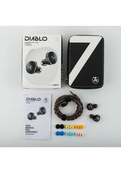 7hz X Crinacle Diablo 14.5mm Planar Manyetik Hifi Iem Kulaklık Kulak Içi Kulaklık