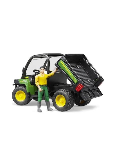 Bruder John Deere Gator 855D & Bworld Adam - Br02490