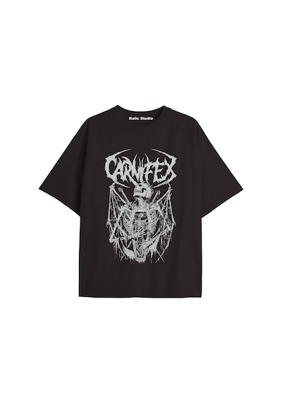 Kalic Studio Carnifex The Script Siyah Unisex T-shirt