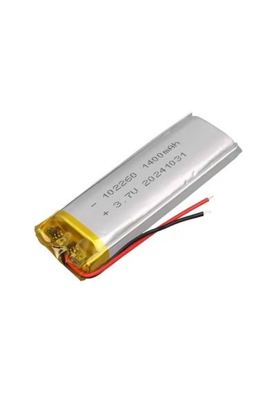 Sh Powermaster 102260 3.7v 1400mah Lityum Polimer Li-po Batarya Ciklet Pil Najmaddin