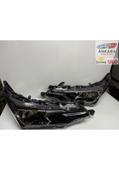 Toyota Corolla 2016 - 2018 Far Lambası Sağ-sol Takım  Farba-ulo - Sağ-sol Takım 2 Far