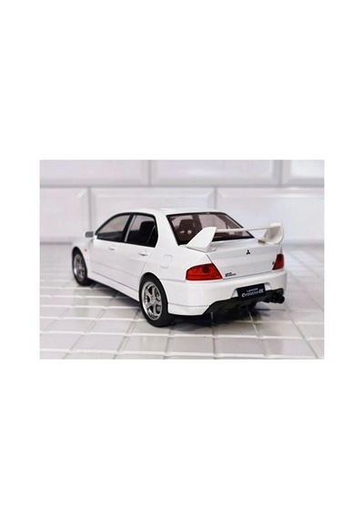 Mitsubishi Lancer Evolution Ix Diecast Model Araba Açılan Kapı Kaput Bagaj Mitsubishi Araba Beyaz