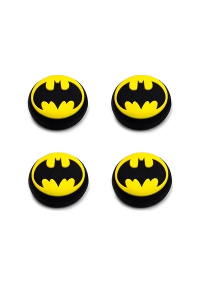 Desenli Sony Ps5/ps4/ps3 Analog Koruyucu Silikon Pad-batman