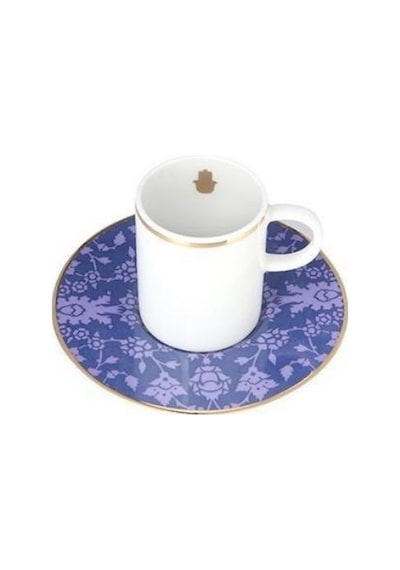 Porland 04A+P021743 Glamorous 8 Parça Renkli Kahve Takımı