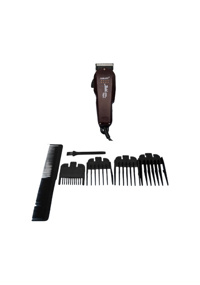Sokany Profesyonel Saç Sakal Tıraş Makinesi Seti 4 Başlıklı 10w Sk-9904