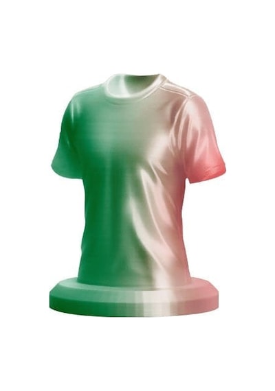 Winkle Pla Silk Multicolor Filament Green-whıte-red 1.75mm 1 Kg