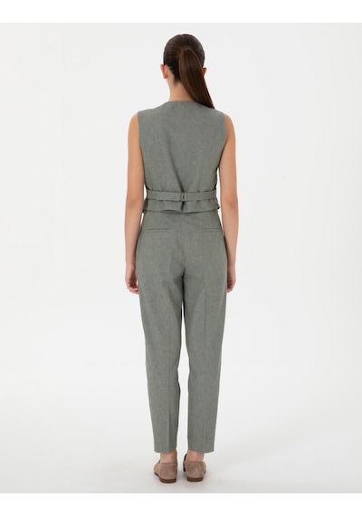 Pierre Cardin Kadın Haki Pantolon 50299967-vr027