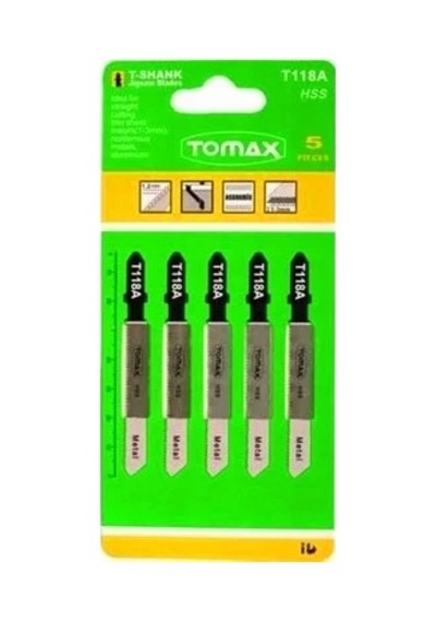 Metal 5 Parça Dekobaj Bıçak Dekupaj 5468