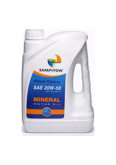 Şampiyon Pro-Tech 20W-50 Mineral Motor Yağı 3 L
