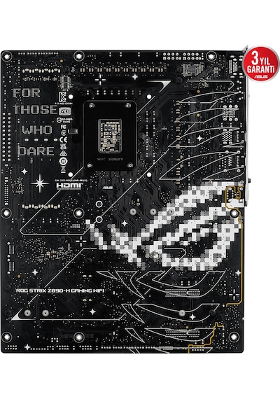 Asus Rog Strıx Z890-h Gamıng Wıfı, 9066mhz, 4xddr5, 4x M.2, Hdmı, Dp, Type-c, Wi-fi 7, Bluetooth 5.4, Intel Core Ultra Cpu Seri 2 , Lga1851 Soket, Gaming Anakart Asus Rog Strıx Z890-h Gamıng Wıfı, 9066mhz, 4xddr5, 4x M.2, Hdmı, Dp, Type-c, Wi-fi 7, Bluetooth 5.4, Intel Core Ultra Cpu Seri 2 , Lga1851 Soket, Gaming Anakart