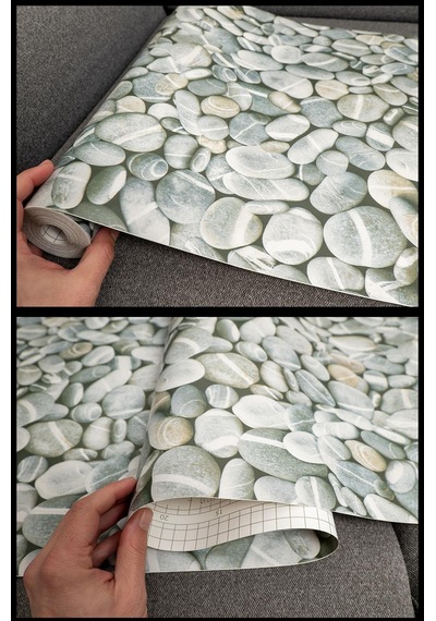 Desenli Kendiliginden Yapışkanlı Kaplama Folyosu 45 Cm X 1 Mt Elf117
